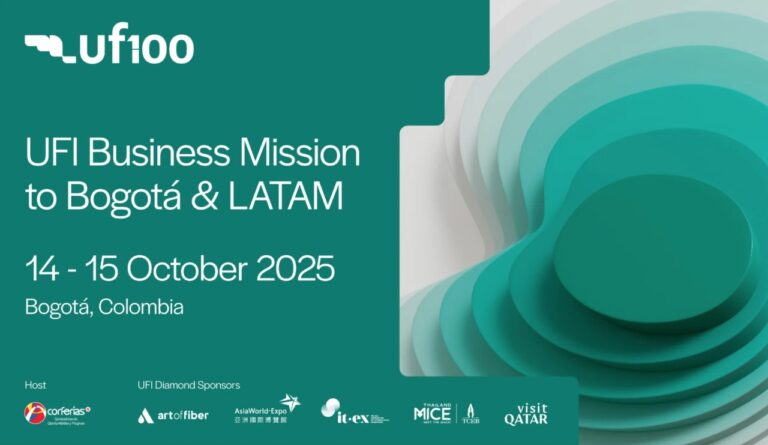 Call to Corferias: Time still to get on board UFI Business Mission to Bogotá & LATAM