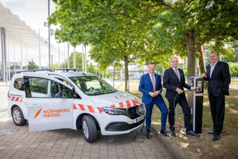 Green light for electric cars at Nuremberg Exhibition Centre